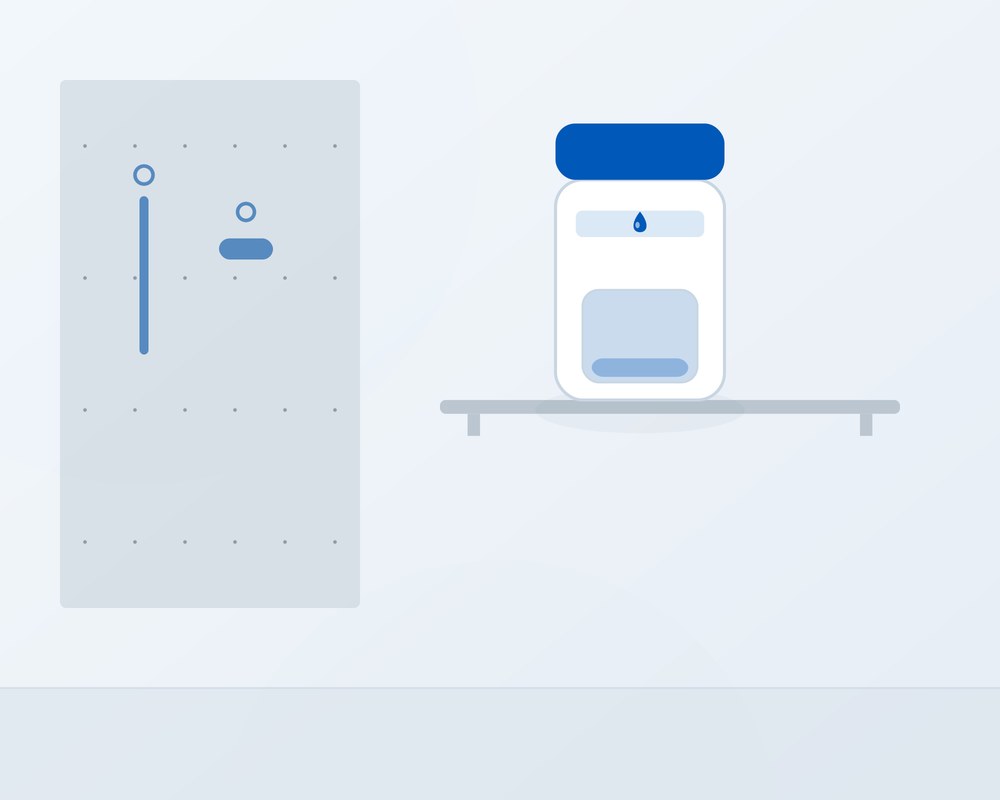 Illustration of Dampex Unscented in an office, workshop or garage setting